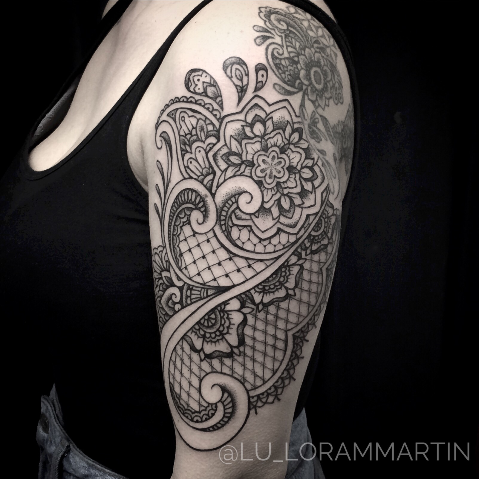 Tattoo Sleeve Lace Danesharacmc with regard to proportions 1603 X 1603