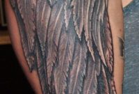 Tattoos Of Wings Full Arm Tattoo Grey Ink Angel Wings Tattoo On throughout measurements 683 X 1600