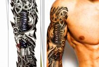 Temporres Tattoo Mechanischer Arm Ttowierung Design Krperkunst inside sizing 1001 X 1001