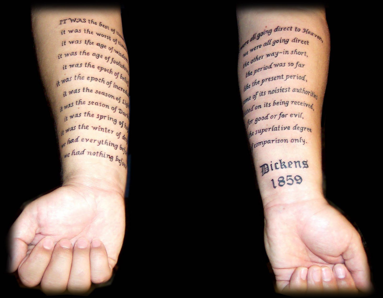 Text Tattoo Arm Tattoo Art And Design Star Tattoo With Text regarding size 1600 X 1245
