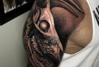 The Rocks Bull Skull Tattoo Upgrade Dwayne Johnson Tattoos within proportions 1000 X 1000