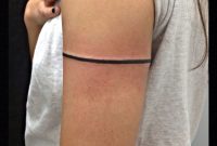 Thin Black Line Armband Tattoo Simple Line True Tattoo for sizing 1299 X 2379