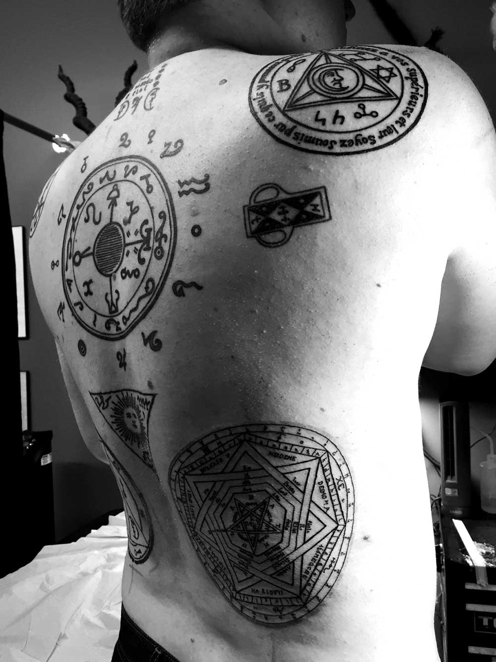 This Guy Got The Most Intense Occult Tattoos Ever throughout measurements 1000 X 1333