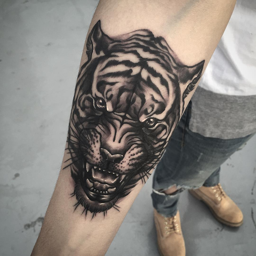 Tiger Face Tattoo Best Tattoo Ideas Gallery with regard to dimensions 1080 X 1080