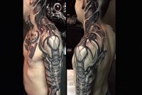 Top 80 Best Biomechanical Tattoos For Men Improb pertaining to proportions 1080 X 1080