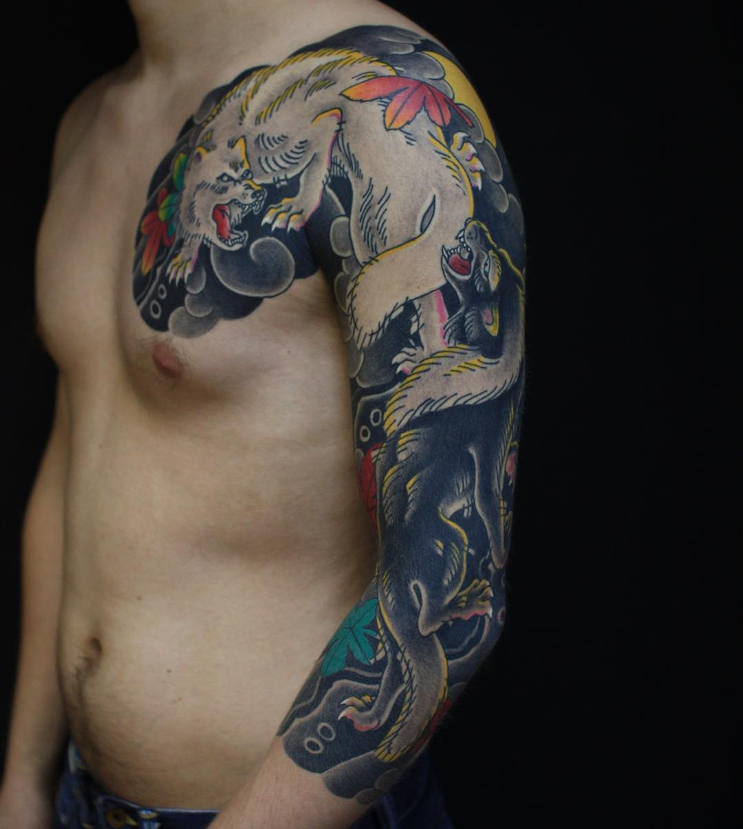 Traditional Japanese Tattoo Sleeve Best Tattoo Ideas Gallery pertaining to sizing 1080 X 1204