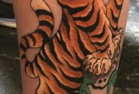 Traditional Japanese Tiger Ami James At Love Hate Social Club with dimensions 1242 X 2208