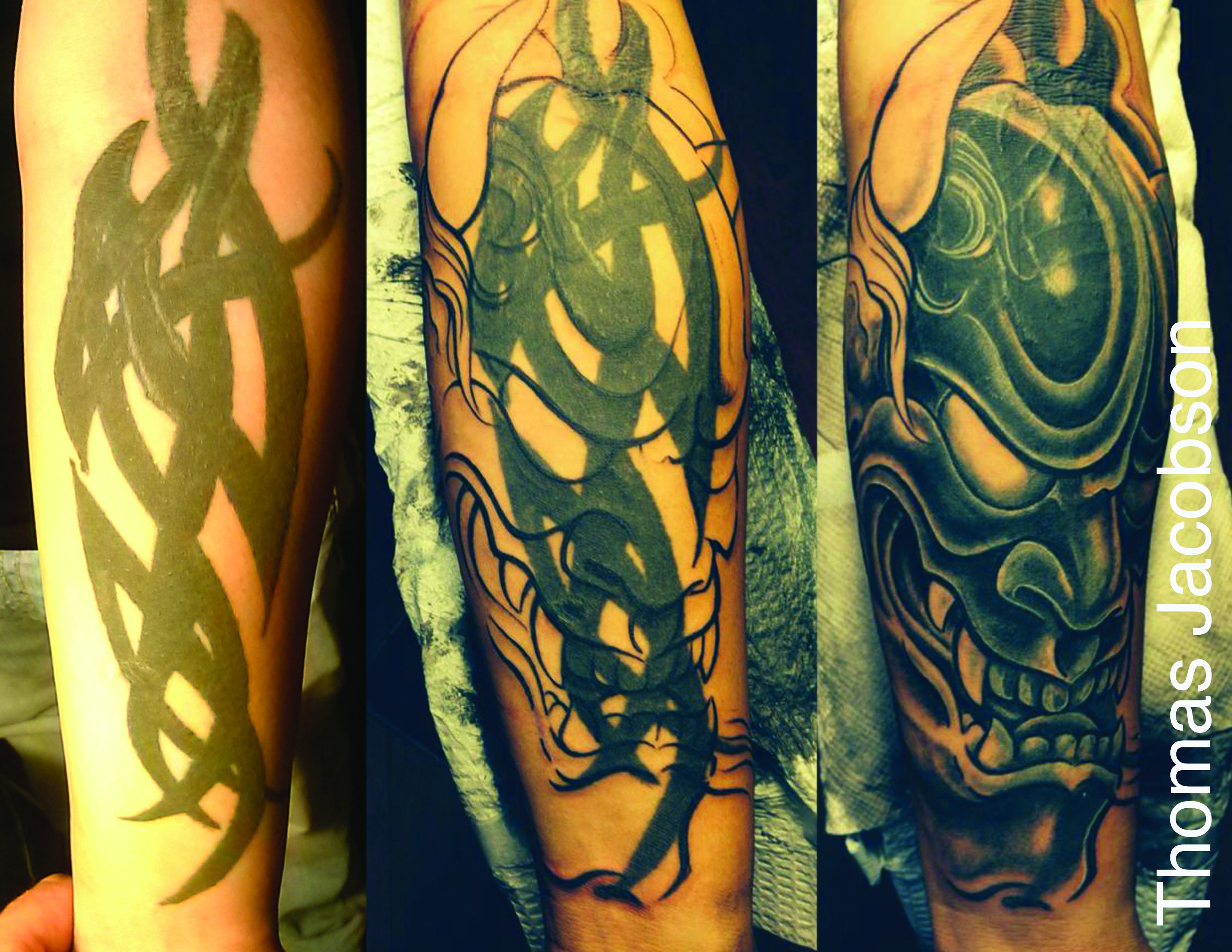 Tribal Cover Up Tattoo Tattoo Thomas Jacobson Gallery 1010 with proportions 3300 X 2550