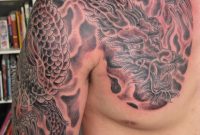 Tribal Dragon Half Sleeve Tattoos Download Dragon Tattoo Arm To regarding measurements 2448 X 3264