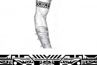 Tribal Industrial Arm Band Tattoo Thehoundofulster Tattoo pertaining to proportions 883 X 904