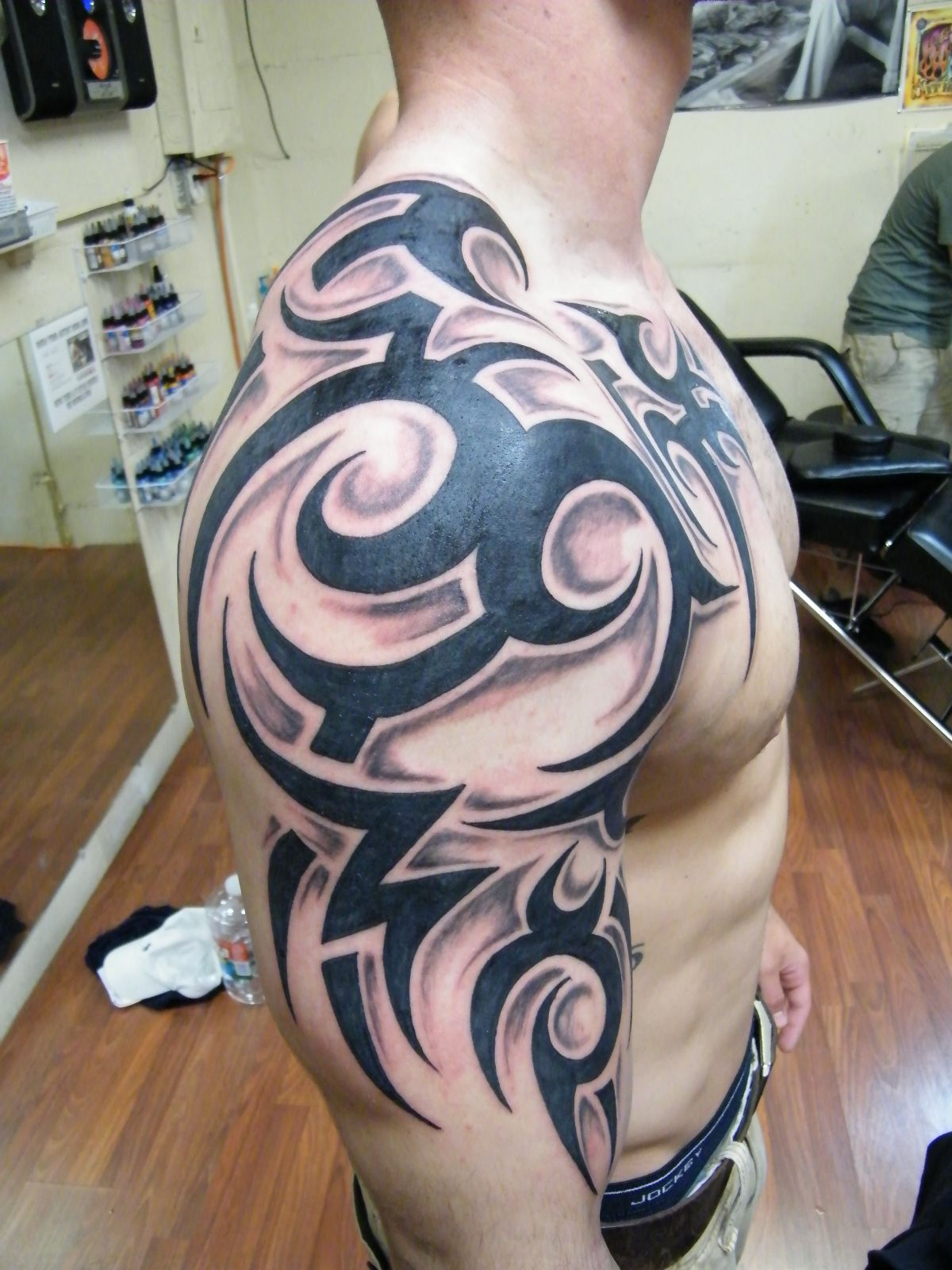 Tribal Tattoos For Mens Shoulder Creativity The Fashion Style in measurements 1200 X 1600