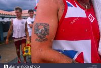 Union Jack Tattoo Stock Photos Union Jack Tattoo Stock Images Alamy throughout proportions 1300 X 939