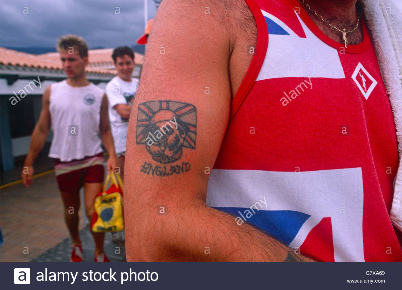 Union Jack Tattoo Stock Photos Union Jack Tattoo Stock Images Alamy throughout proportions 1300 X 939