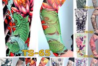 Unisex Fashion Nylon Temporary Tattoo Sleeve Fake Slip On Tattoo Arm with regard to dimensions 1000 X 1000