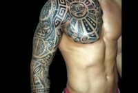 Upper Arm And Chest Tattoo Chest Arm Sleeve Tattoos Upper Arm Sleeve inside dimensions 1024 X 1024