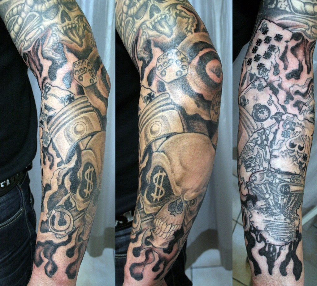 Upper Arm Half Sleeve Tattoo Designs Upper Arm Half Sleeve Tattoo in size 1024 X 926