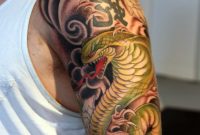 Upper Arm Half Sleeve Tribal Tattoos Cool Tattoos Bonbaden inside proportions 1067 X 1600