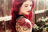 Upper Arm Rose Tattoos For Women A Collection Of Cool Tattoo Ideas in proportions 1050 X 1050