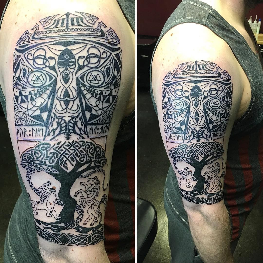 Upper Arm Tattoo Script Photo Kdub5742 On Instagram regarding sizing 1080 X 1080