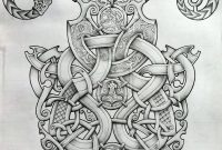 Viking And Oseberg Influenced Knotwork Design Tattoo Design throughout dimensions 1024 X 1058