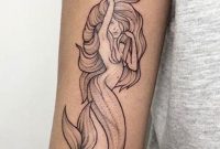 Vintage Mermaid Tattoo Ideas At Mybodiart Beautiful Black And regarding measurements 930 X 1500