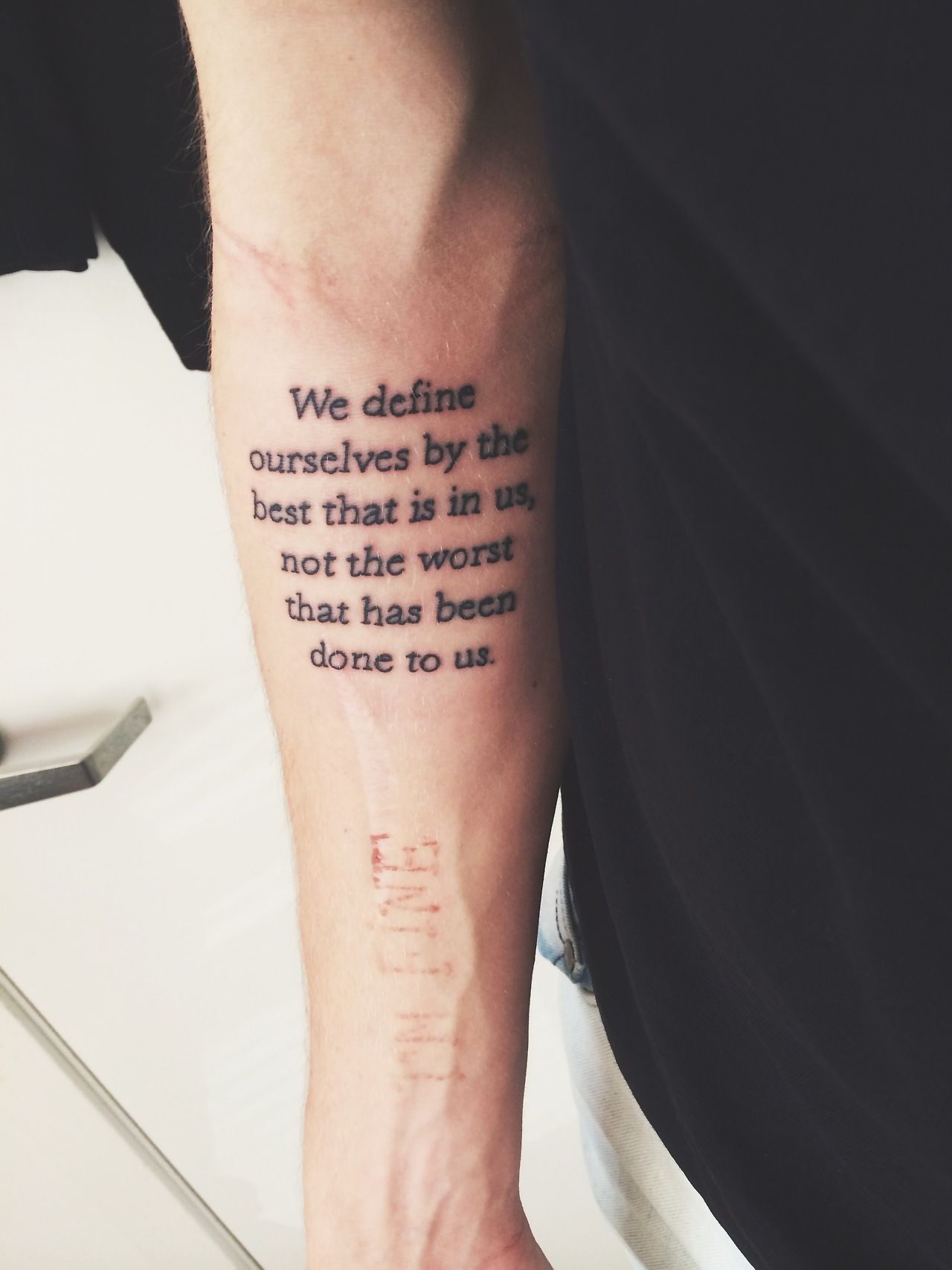 We Define Ourselves Httptattoos Ideaswe Define Ourselves throughout dimensions 1280 X 1707