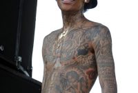 Wiz Khalifa Tattoos Wiz Khalifa Body Art Stylebistro within dimensions 774 X 1024