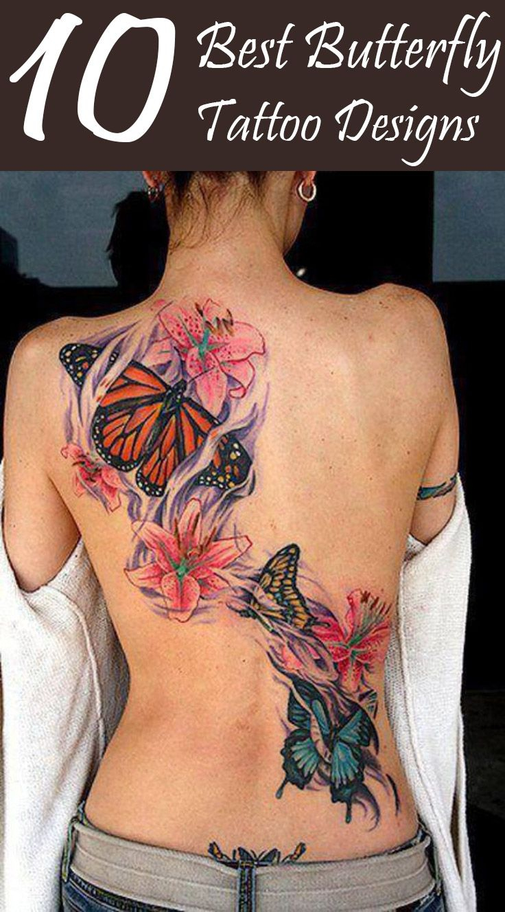 10 Gorgeous Butterfly Tattoo Designs Tattoo Details Tattoos throughout dimensions 736 X 1328