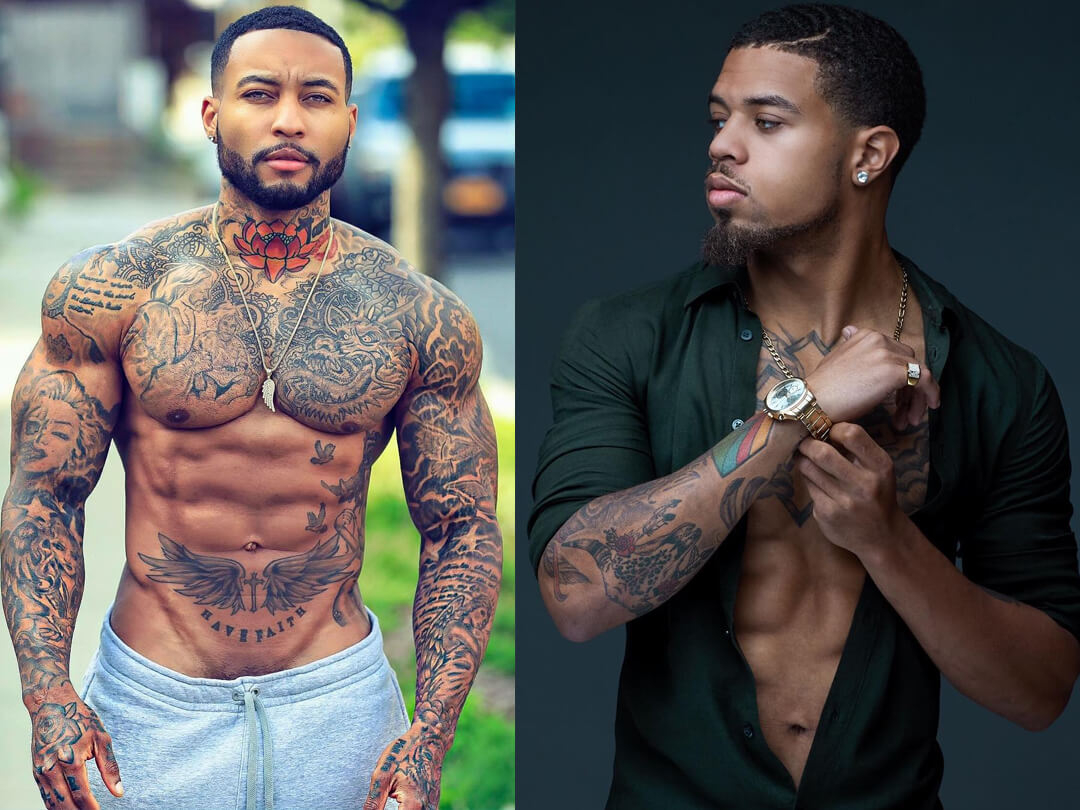 10 Hottest Black Men With Tattoos Best Tattoo Ideas For Dark Skin with regard to size 1080 X 810