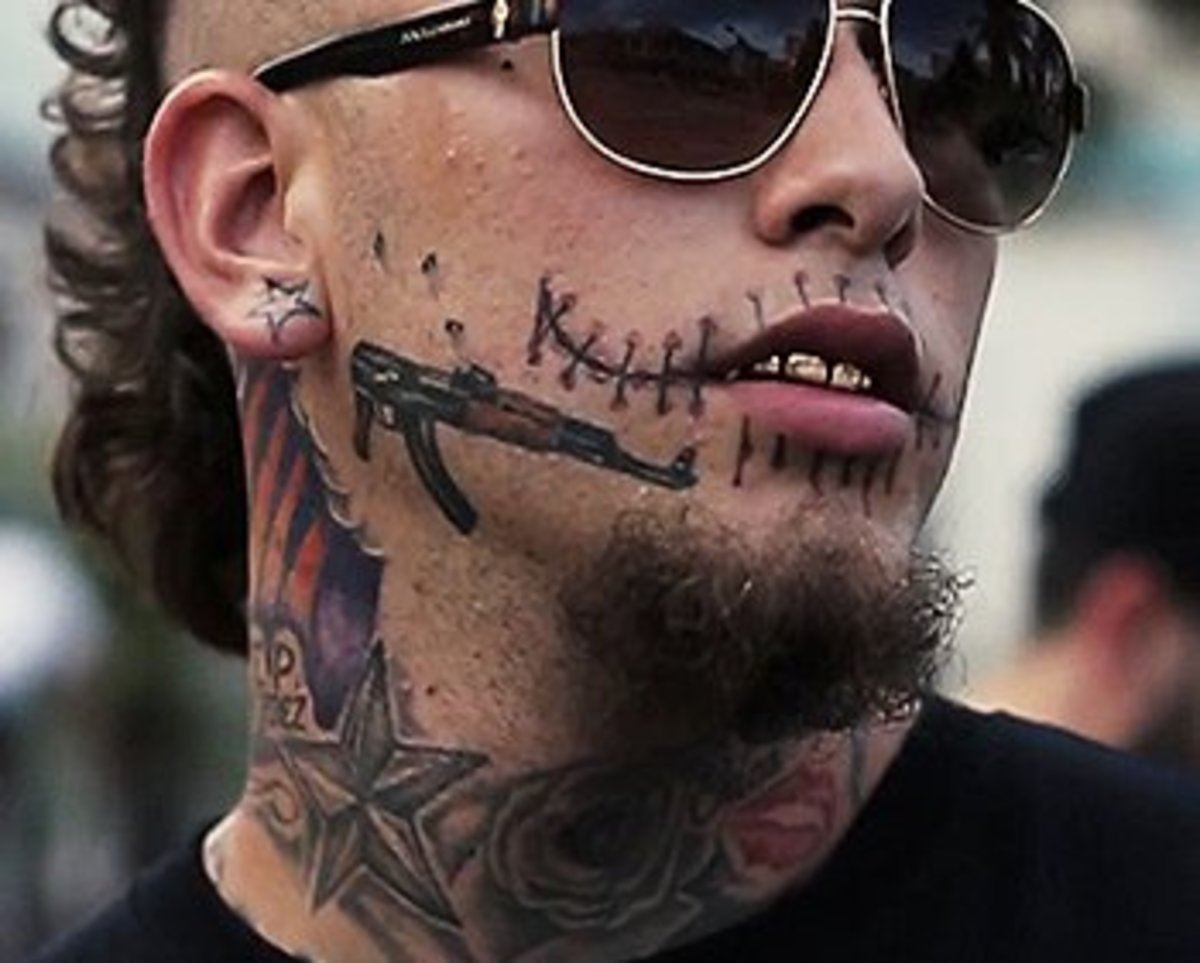 10 Rappers With Crazy Face Tattoos Tattoo Ideas Artists And Models intended for sizing 1200 X 963