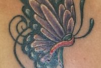 11 Purple Butterfly Tattoos To Honor The Ba You Lost The Ba for dimensions 1095 X 1936