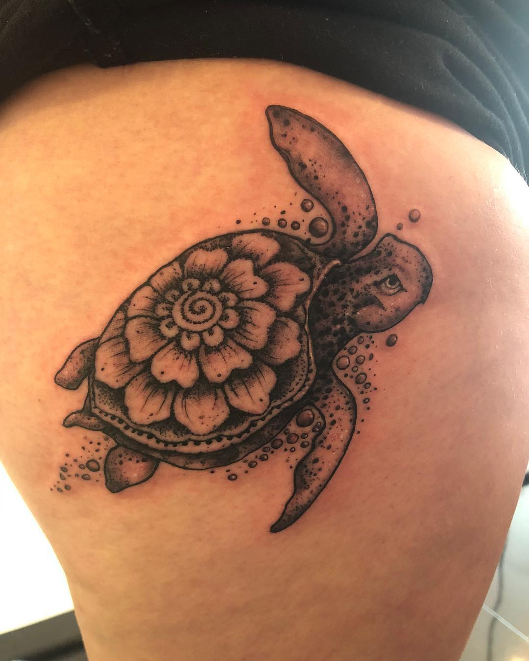 125 Unique Turtle Tattoos With Meanings And Symbolisms That You Can in dimensions 1080 X 1350