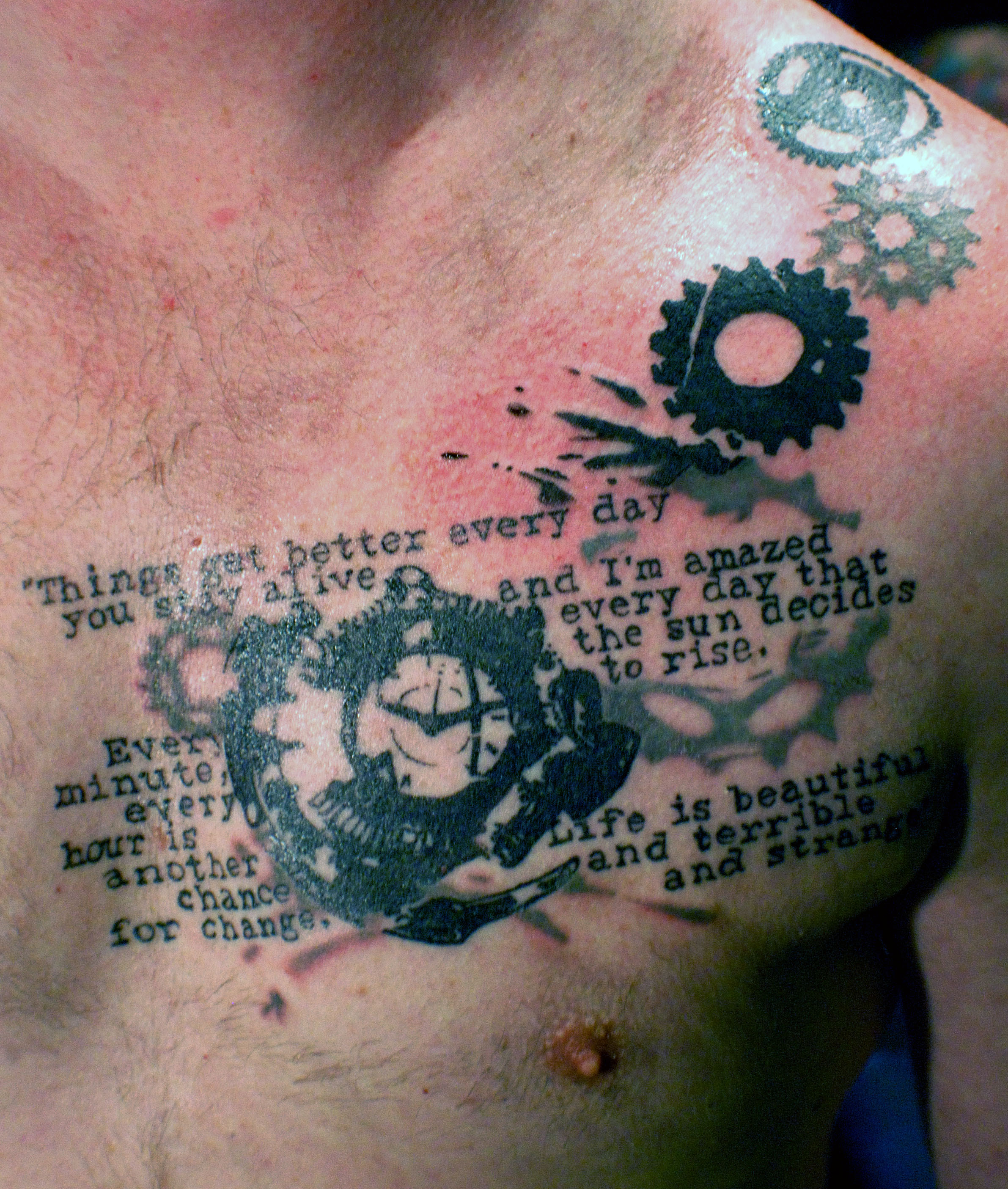 13 Awesome Steampunk Tattoos within sizing 2383 X 2810