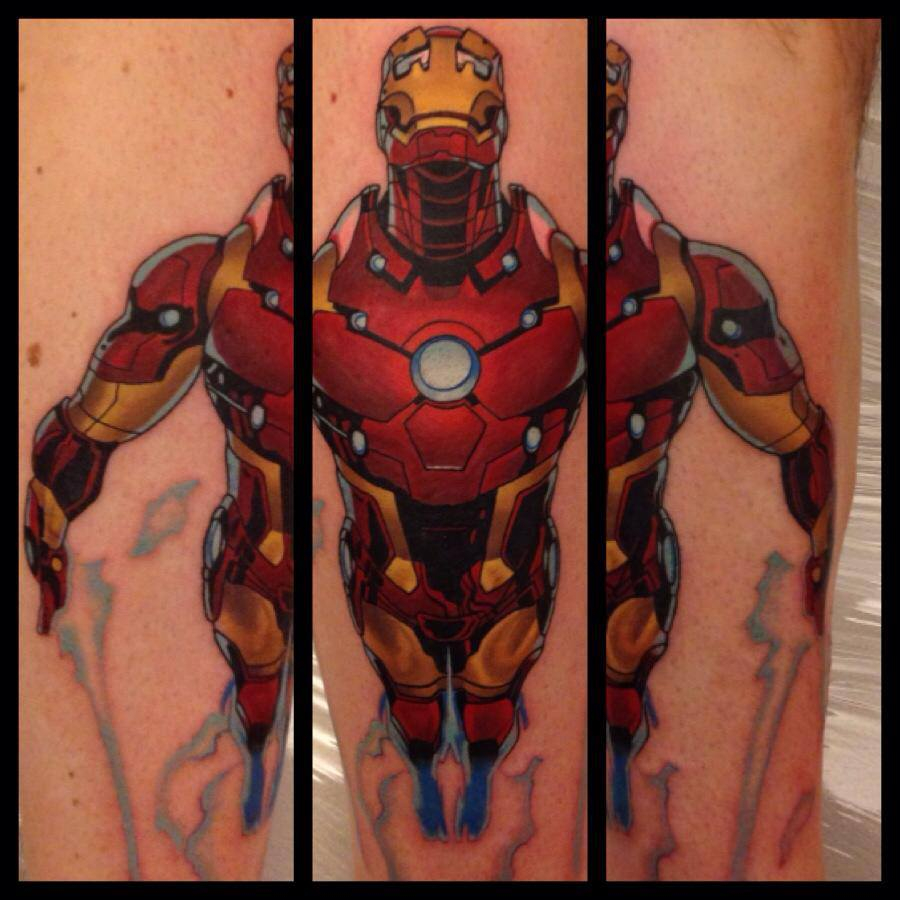 17 Cool Iron Man Tattoos Desiznworld throughout sizing 900 X 900