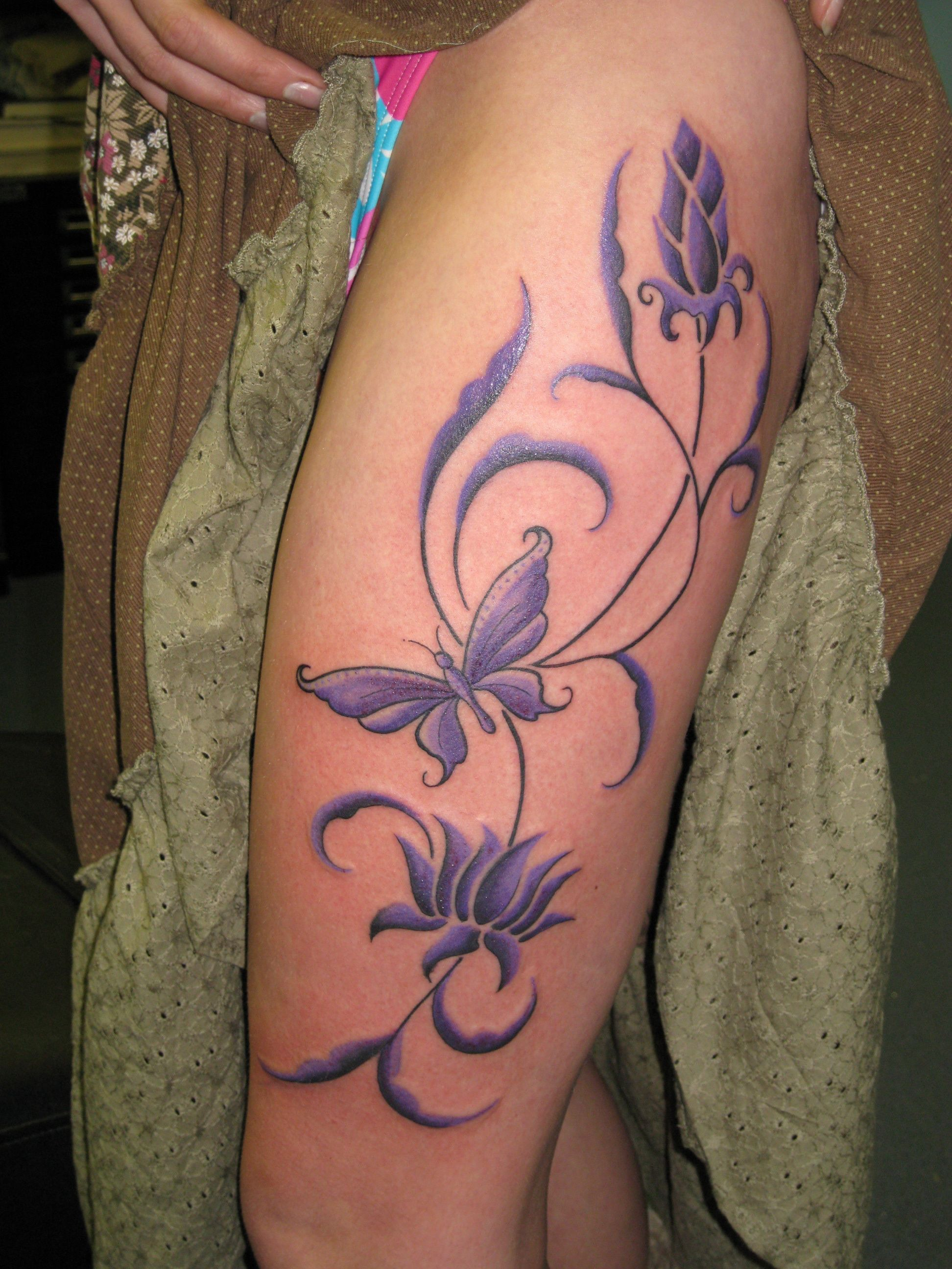 20 Leg Tattoos Design Ideas For Men And Women Tattoo Butterfly with regard to size 1944 X 2592