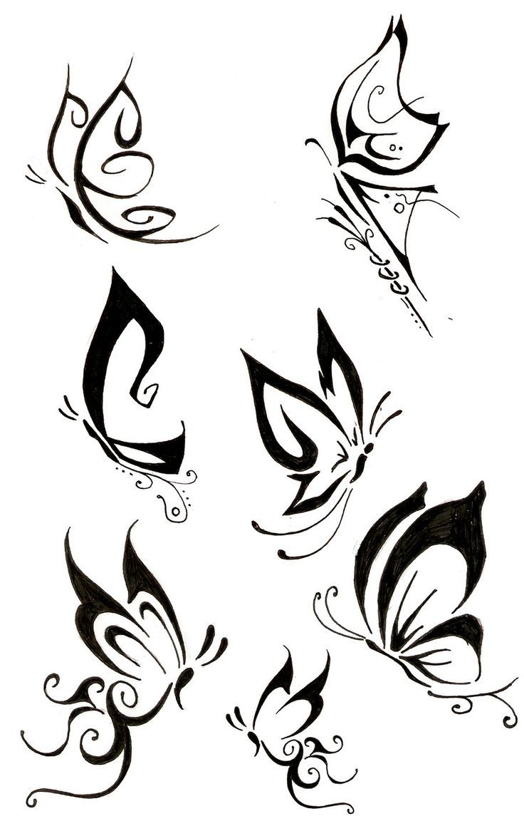 22 Latest Butterfly Tattoo Designs Tatoo Tribal Butterfly within dimensions 736 X 1152