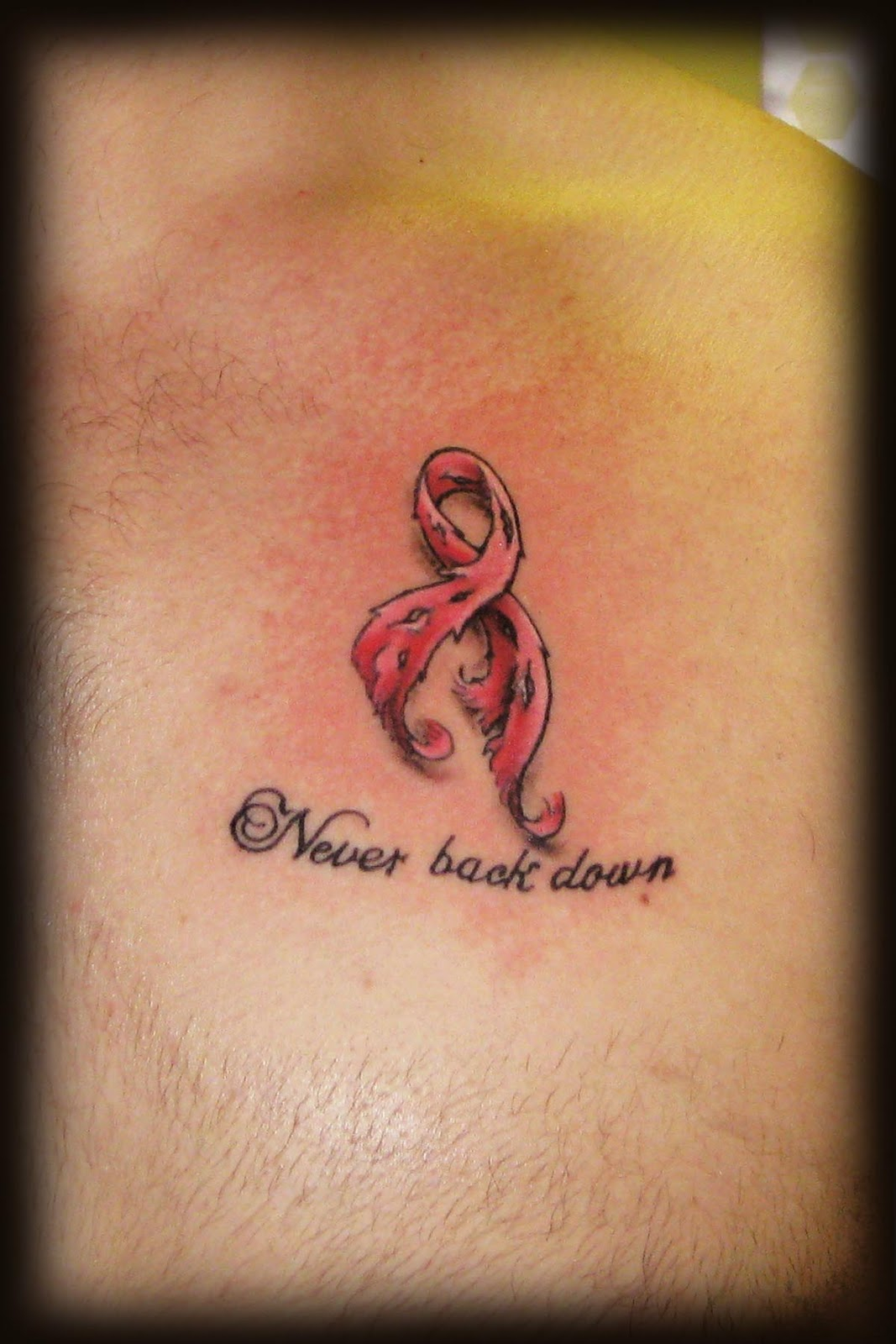 25 Inspirational Breast Cancer Tattoos Tattoo Me Now for size 1067 X 1600