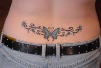 25 Lower Back Tattoos That Will Make You Look Hotter Booty Tat intended for proportions 1170 X 1024