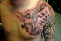 25 Nice Clouds Chest Tattoos for size 1279 X 853