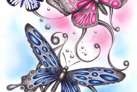 3 Drawn Butterflies Ashdesigns On Deviantart Butterflies In inside dimensions 744 X 1073