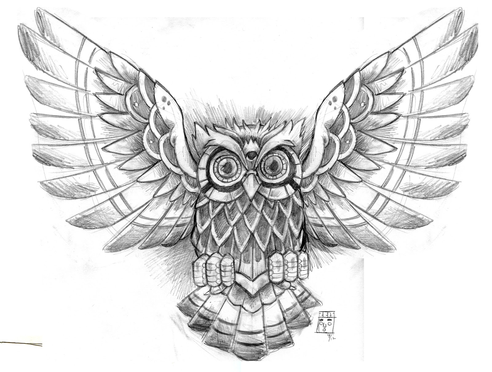 30 Best Owl Tattoo Designs in proportions 1600 X 1210