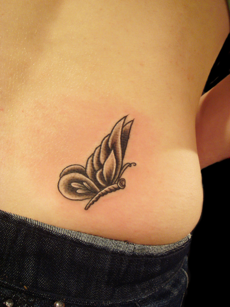 30 Simple Butterfly Tattoos for measurements 768 X 1024