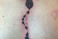 35 Rosary Tattoos On Chest within dimensions 768 X 1024