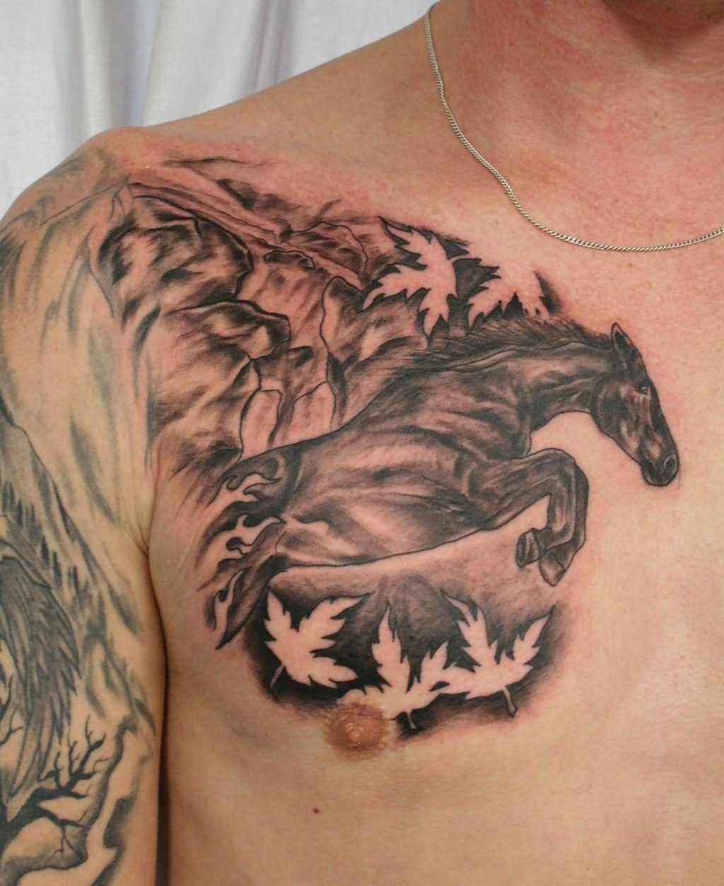 35 Wonderful Cowboy Horse Tattoos within sizing 1024 X 1253