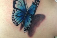 3d Butterfly Tattoo Courtesy Of Chris At Pretty In Ink Roseville Ca in measurements 1536 X 2048