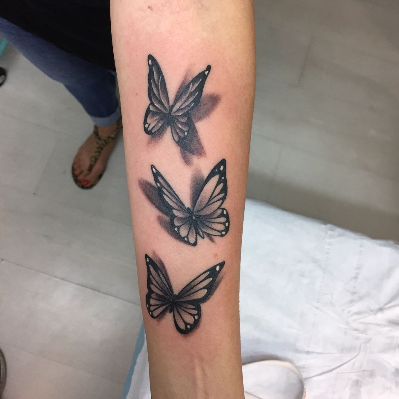3d Butterfly Tattoo New I Love It Im Addicted Realistic for proportions 1334 X 1334