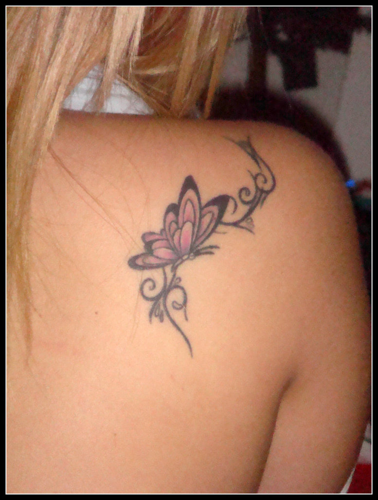 3d Butterfly Tattoos With Names 92 Images In Collection Page 2 within size 777 X 1027