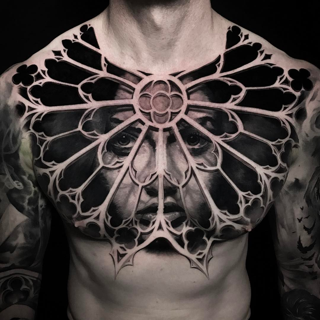 3d Chest Tattoo Imgur throughout measurements 1080 X 1080