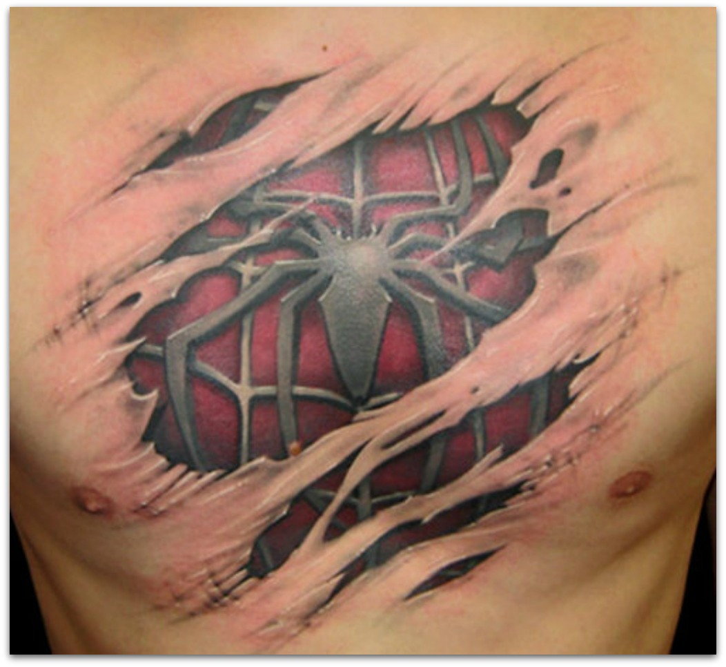 3d Tattoos Spider My Tattoo in proportions 1052 X 966