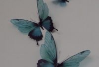 4 Luxury Amazing Teal Blue 3d Butterflies Mybutterflylove in proportions 736 X 1309